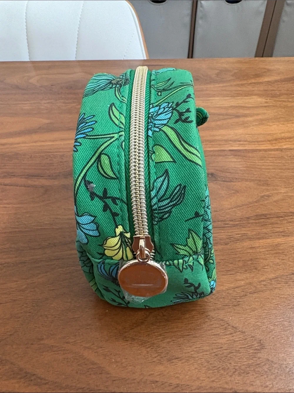 NEW! Tata Harper Cosmetic Pouch Bag & Green Beauty Bandana